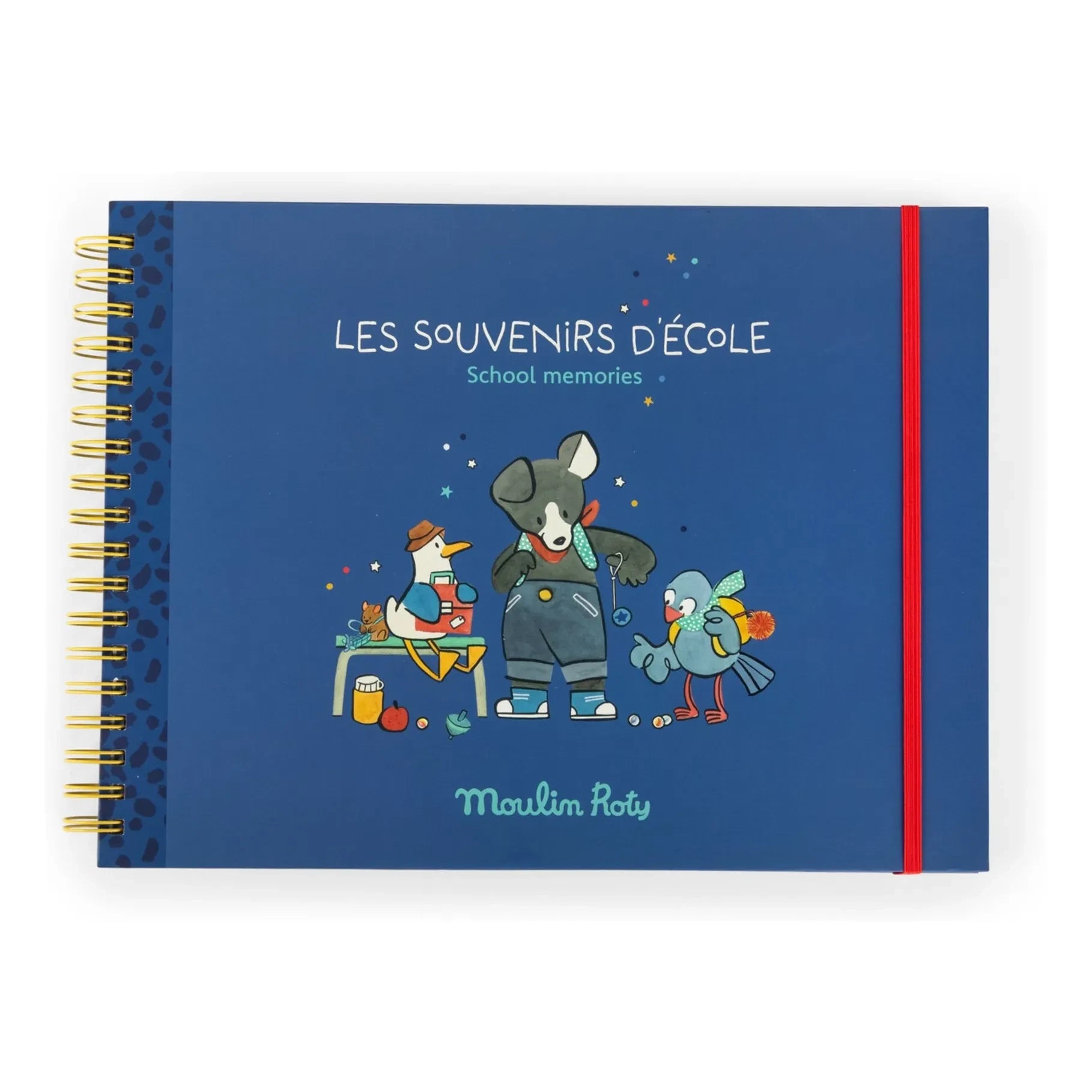 Moulin Roty - Schul-Erinnerungsalbum - Puce & Pilou