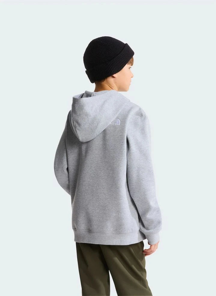 The North Face - Essential Drew Peak Kapuzenoberteil | Grau melange