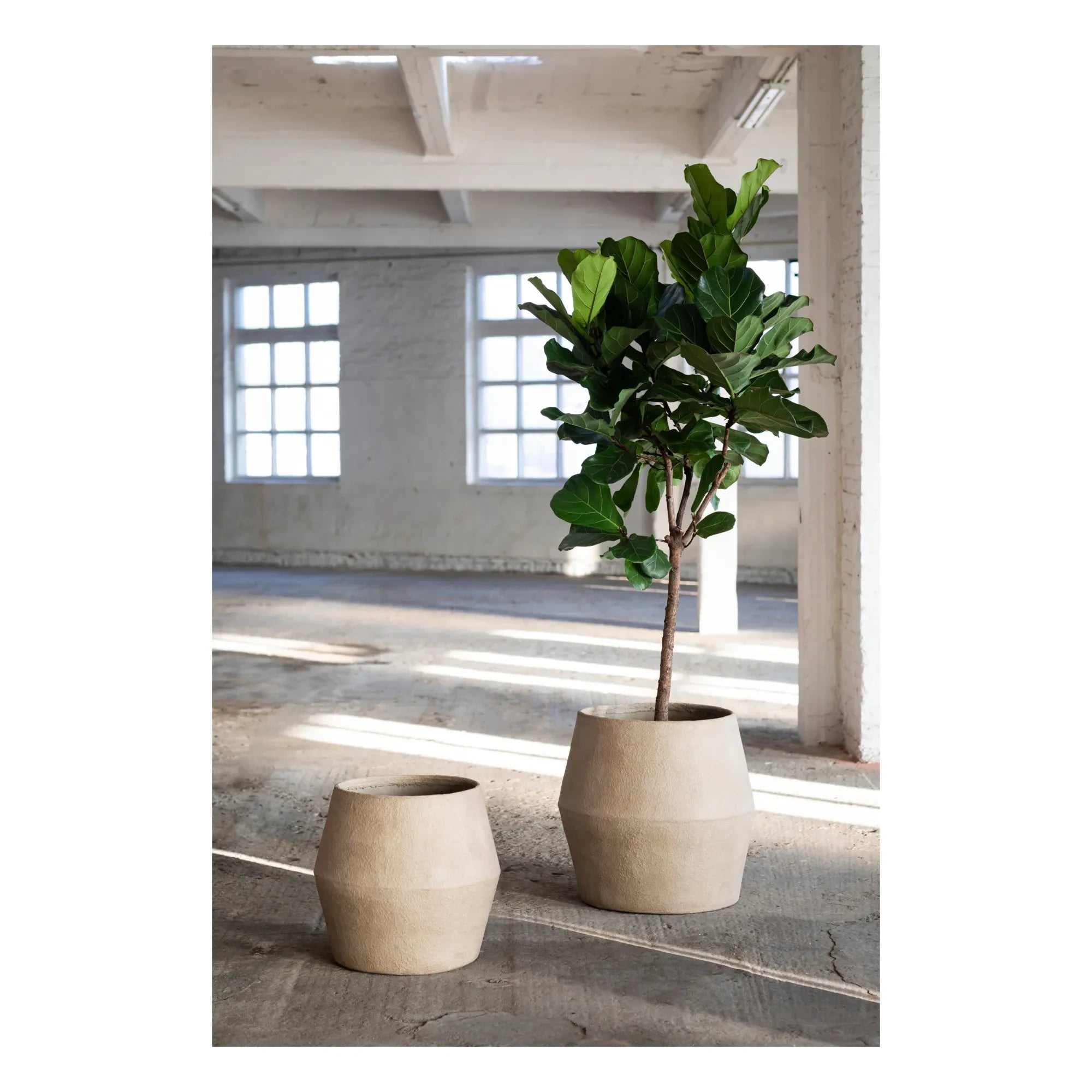 Serax - Papier-Mâché Blumentopf | Braun
