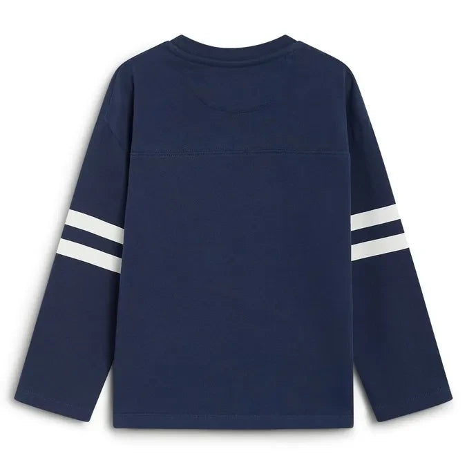The New Society – Gale T-Shirt | Marineblau