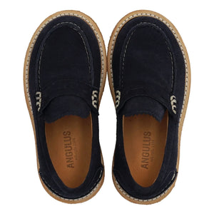 Angulus - Wildleder-Loafer | Dunkelblau