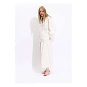BELLEPIECE - Jeff Cotton Poplin Bluse | Weiß