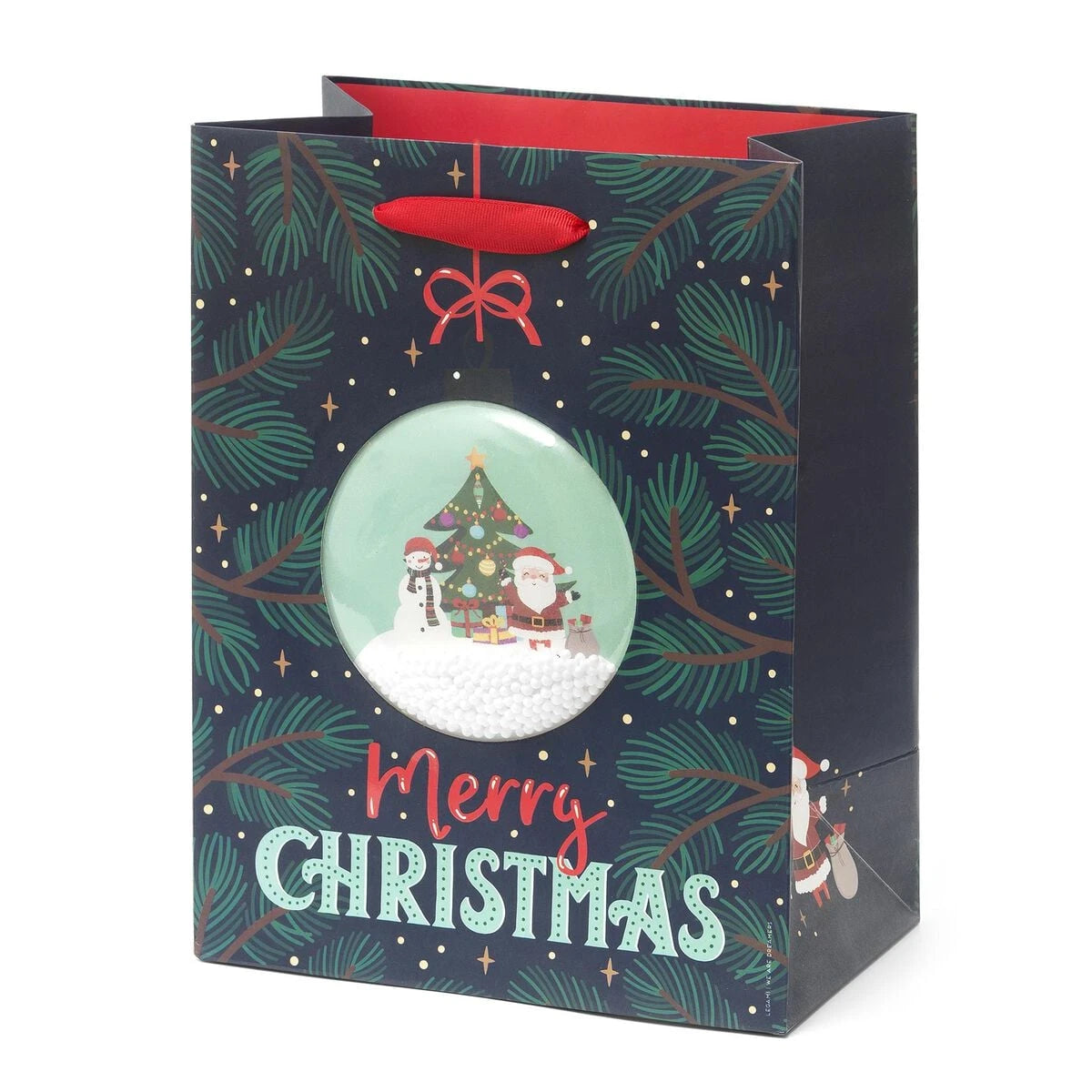 Legami - Weihnachtsfenster Weihnachtsgeschenktasche - Medium