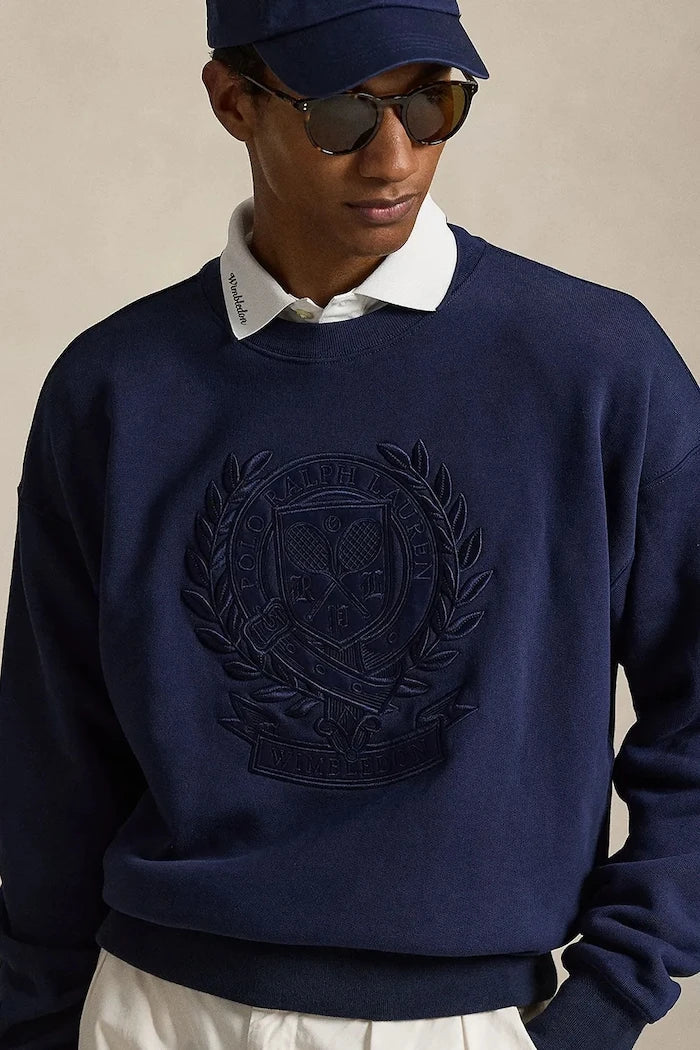 Polo Ralph Lauren erkek pamuklu sweatshirt Wimbledon