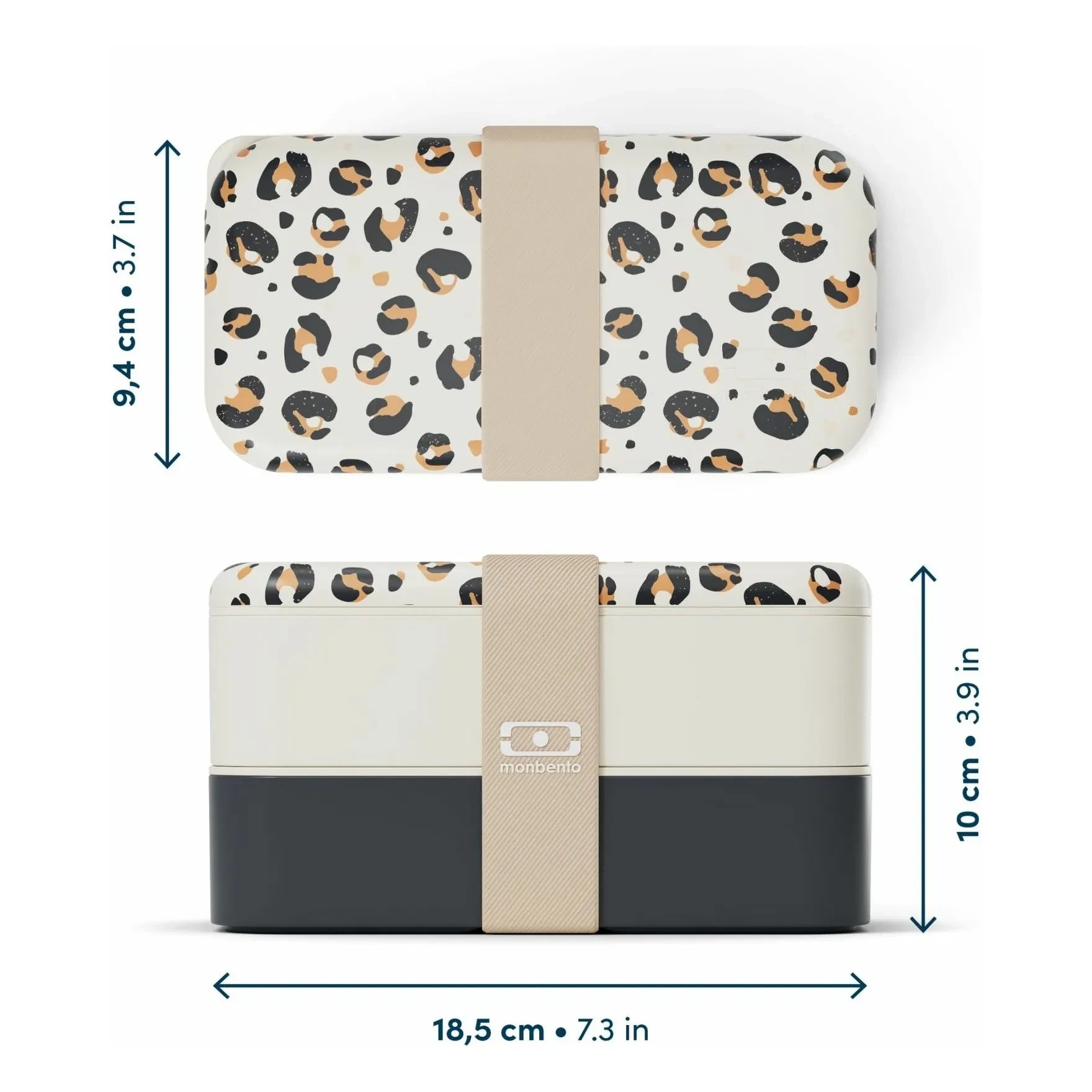 Monbento - Bento 2-Fach Original | Leopard