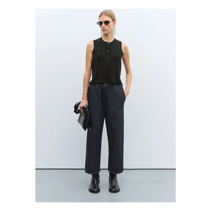 Cordera - Bequeme Jeans mit elastischem Bund aus Bio-Baumwolle | Schwarz