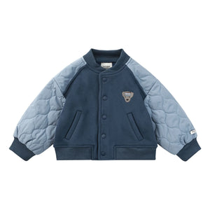 Donsje - Noal Doppelmaterial Bomberjacke | Dunkelblau