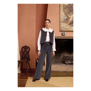 Maria de la Orden - Vienna Cotton Ceket | Lacivert