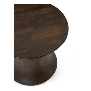 Ferm Living - Spin Hocker - FSC Holz | Braun