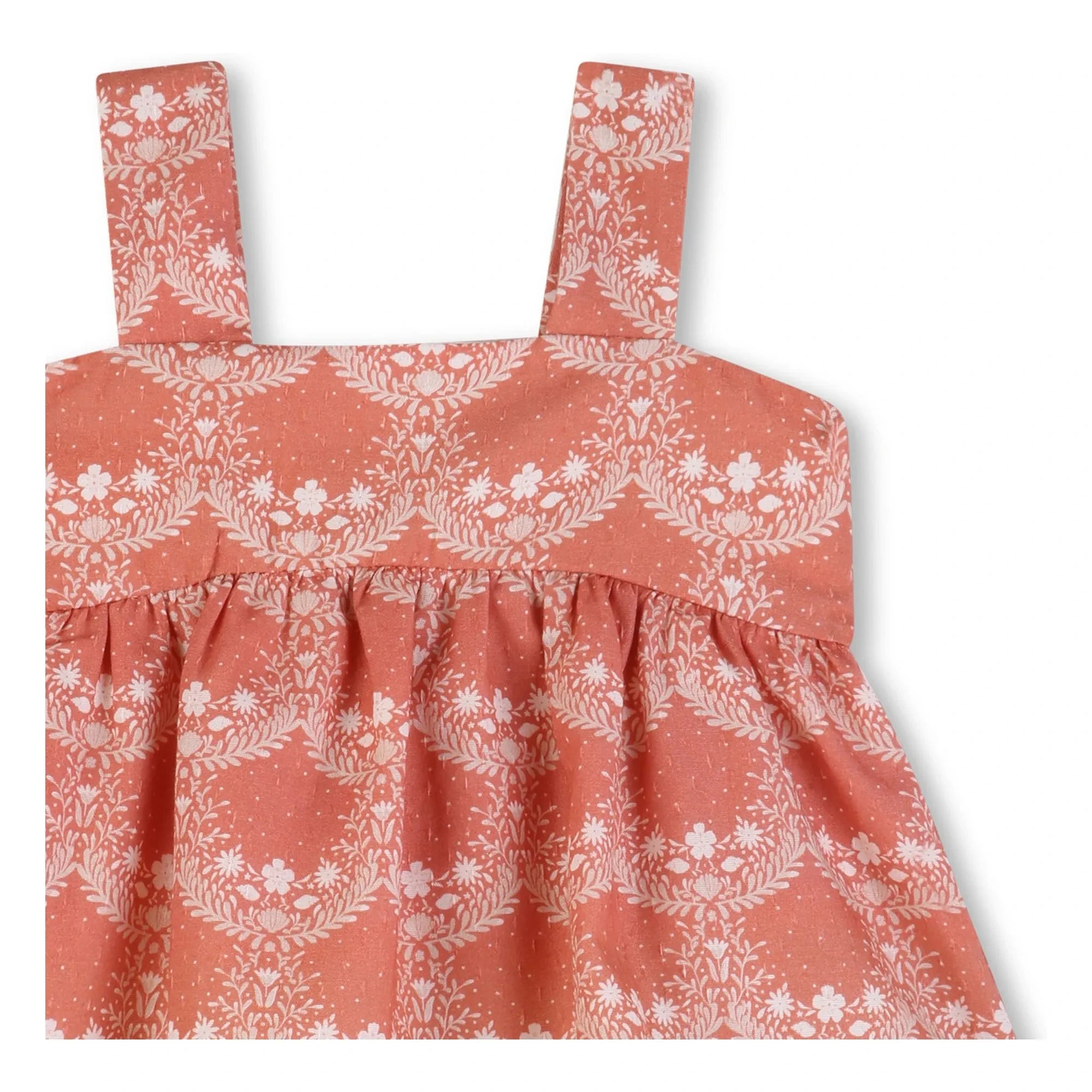 Chloé - Bio-Baumwoll-Oberteil und Bloomer-Set | Pfirsich