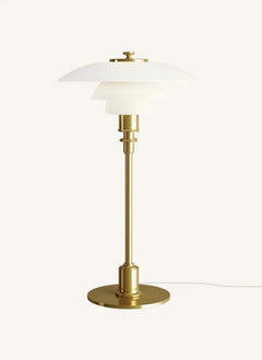Louis Poulsen - PH 2-1 Tischlampe, Louis Poulsen | Messing