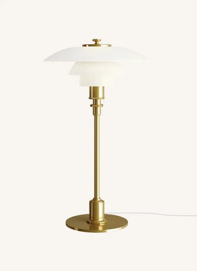 Louis Poulsen - PH 2-1 Tischlampe, Louis Poulsen | Messing