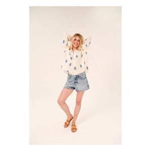 Sacrécoeur - Ella Uxua Bluse | Weiß