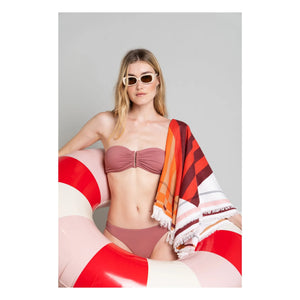 Smallable Woman - Badehose Lisa mit niedrigem Bund | Pflaume