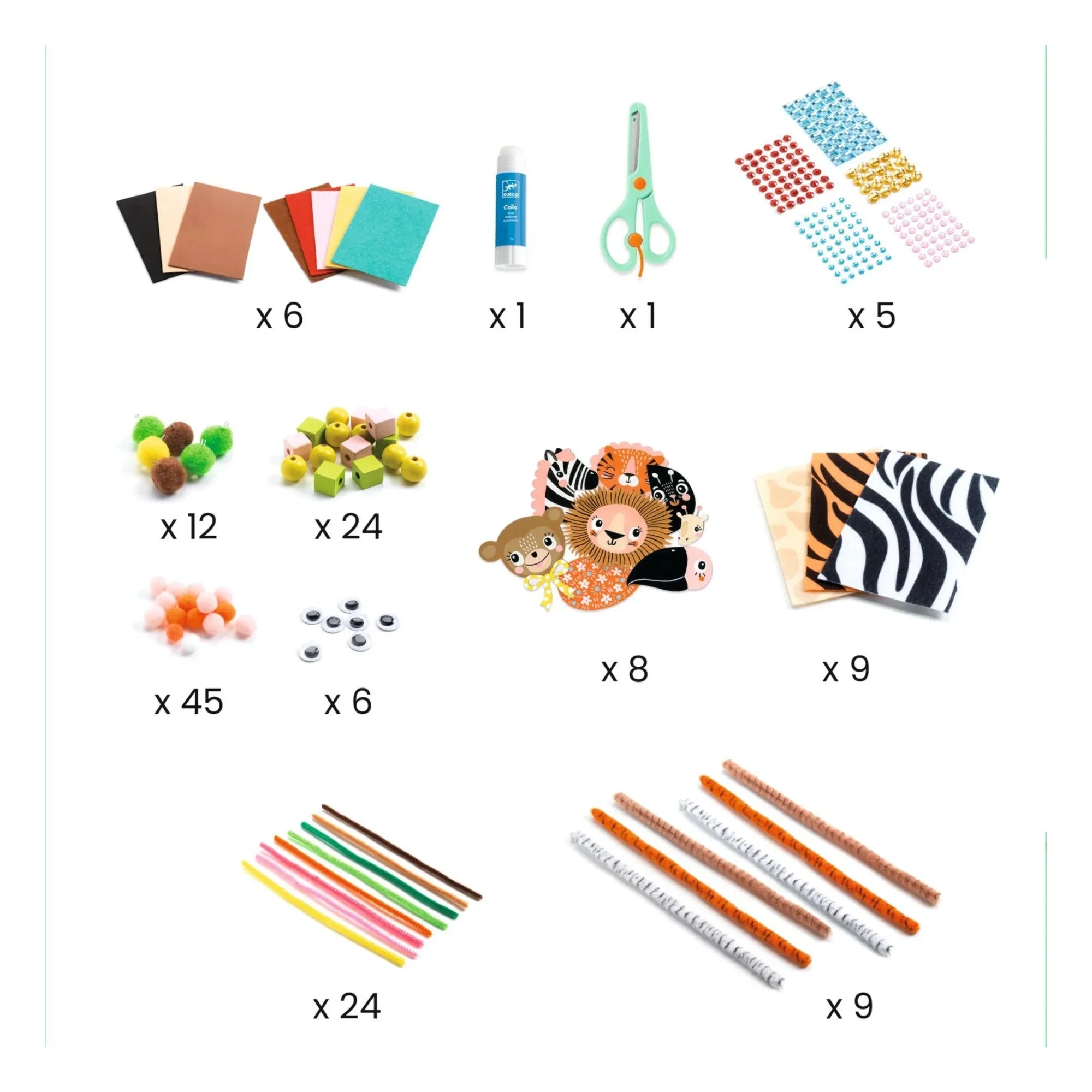 Djeco - Little Ones Kreativ-Set Farben