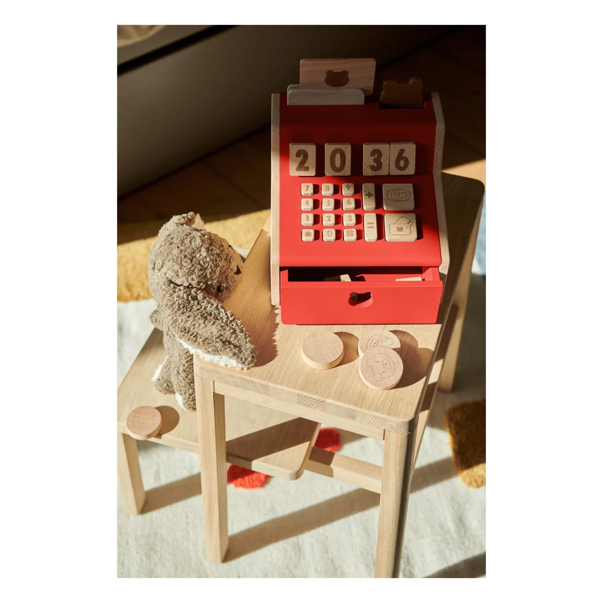 Liewood - Spielzeugkiste aus Holz - Liewood x Smallable