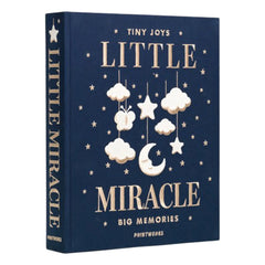 PrintWorks - Little Miracle Baby Fotoalbum | Nachtblau