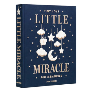 PrintWorks - Little Miracle Baby Fotoalbum | Nachtblau