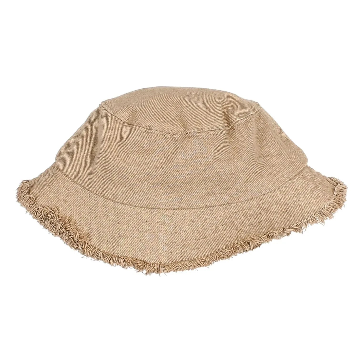 Búho – Bob ausgefranste Lyocell-Jeans | Beige