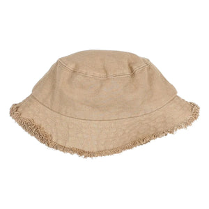 Búho – Bob ausgefranste Lyocell-Jeans | Beige