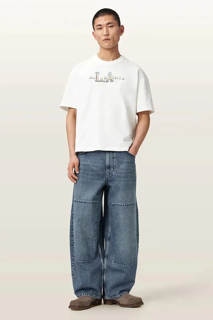 AllSaints erkek pamuklu tişört ANGELINO