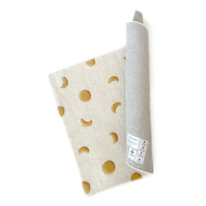Maison Deux - Wollteppich Mond | Gold