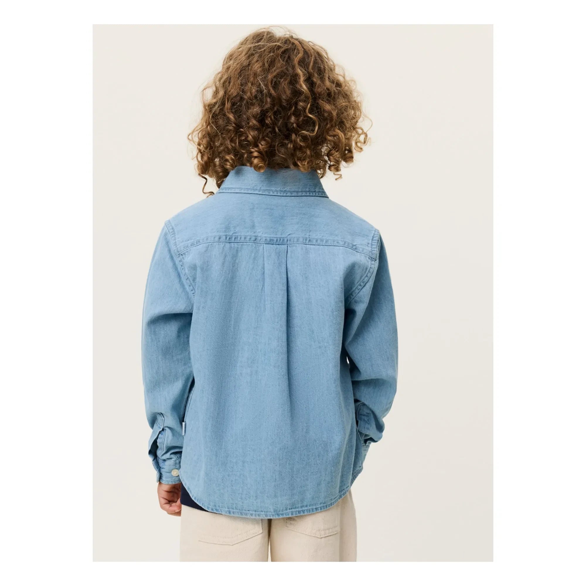 Les Deux - Konrad Denim Hemd | Verwaschenes Blau