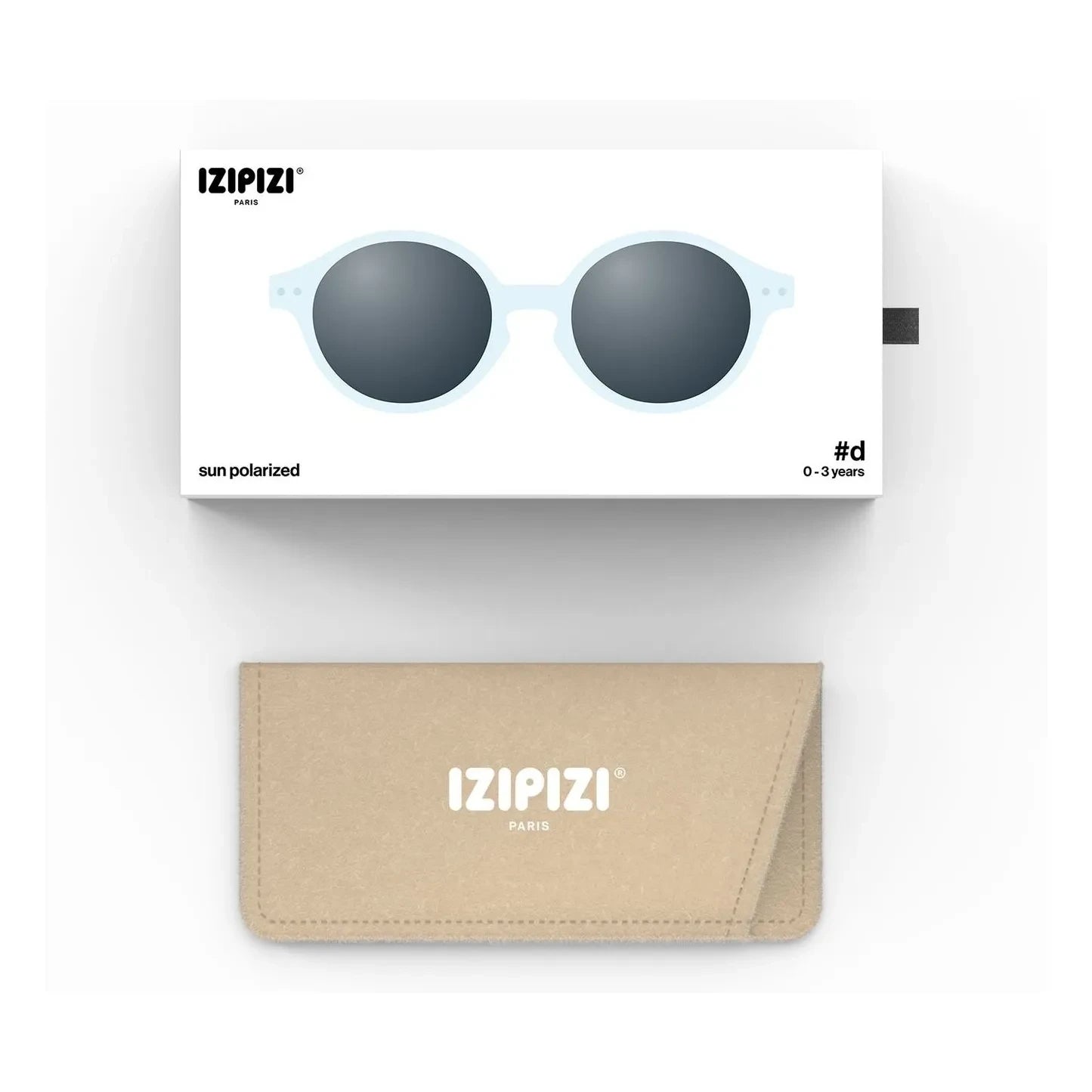 IZIPIZI - Sonnenbrille #D Baby | Hellblau
