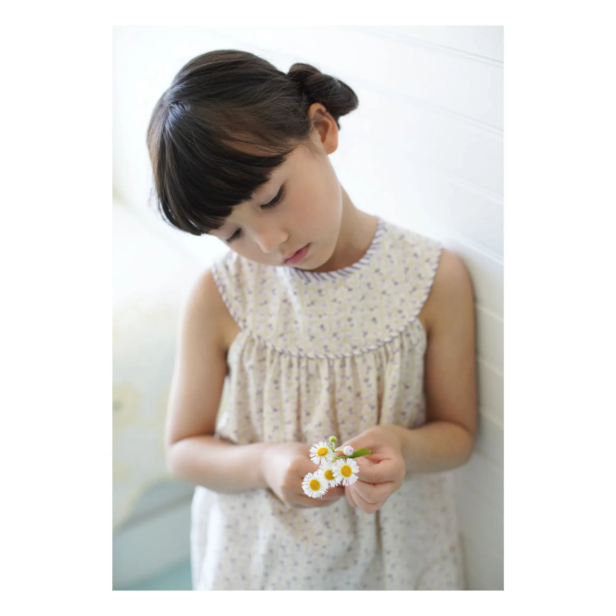 Soor Ploom - Delilah Fleurie Kleid aus Bio-Baumwolle | Ecru