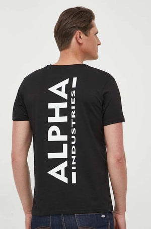 Alpha Industries Backprint Pamuklu Tişört