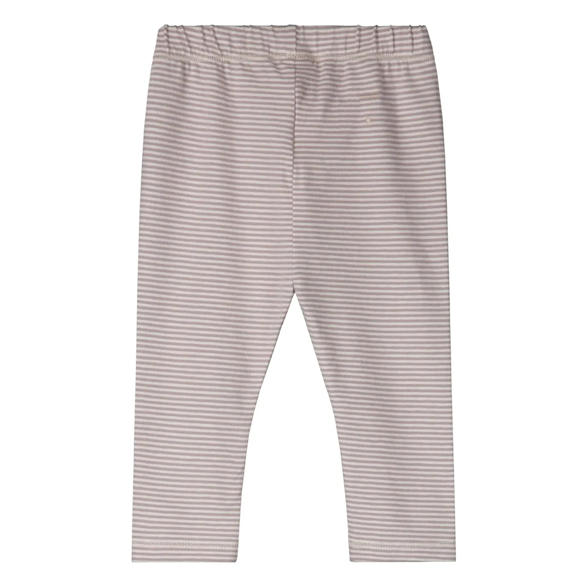 Gray Label – Gestreifte Leggings aus Bio-Baumwolle | Mauve