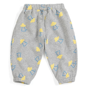 Bobo Choses - Jogger saucers Bio-Baumwolle Baby | Meliertes Grau