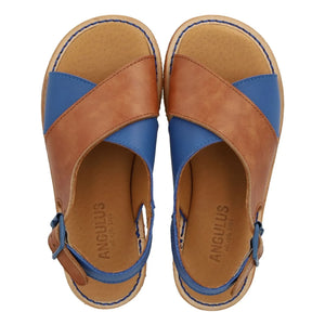 Angulus - Kontrast Sandaletten | Royal Blue