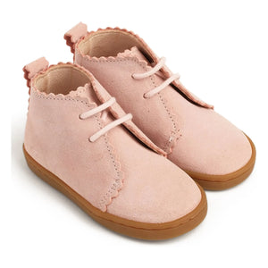 Lazare - Feston Raoul Wildleder Sneakers mit Schnürung | Puderrosa