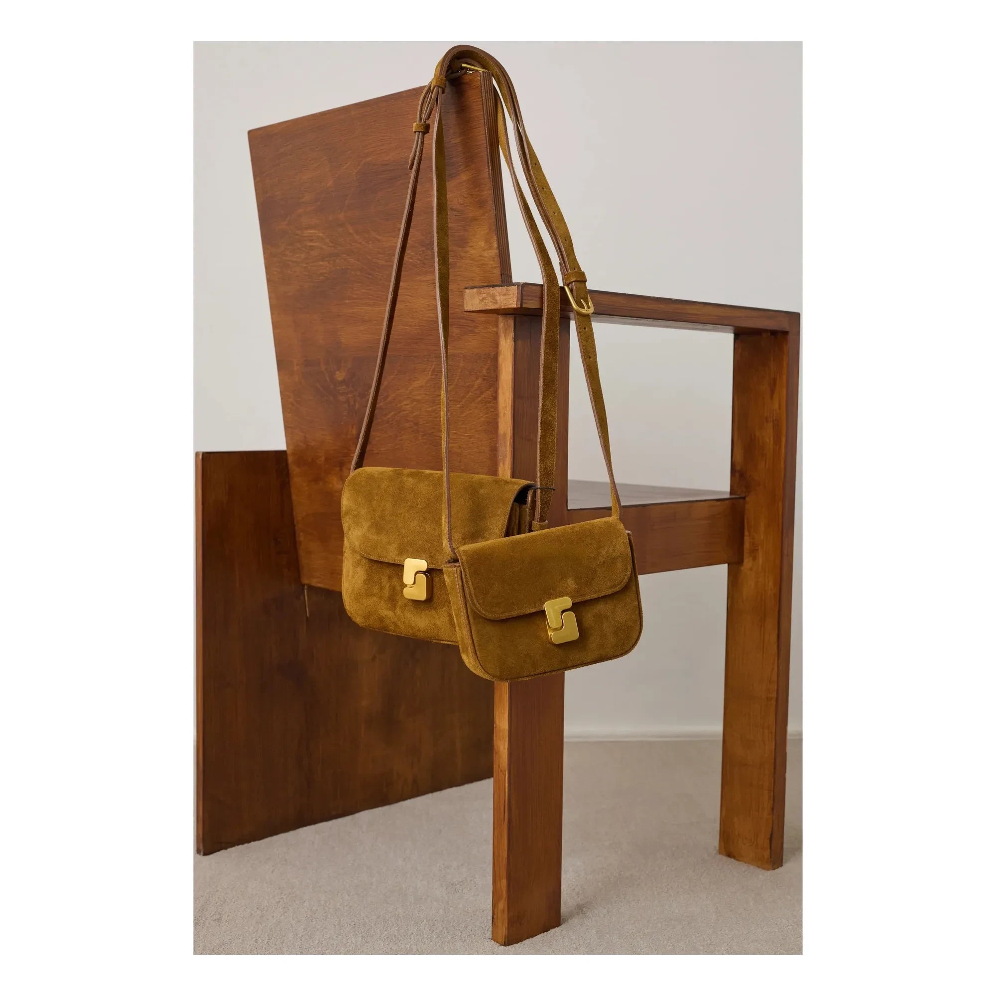 Soeur - Bellissima Mini Ledercroûte-Tasche | Karamell