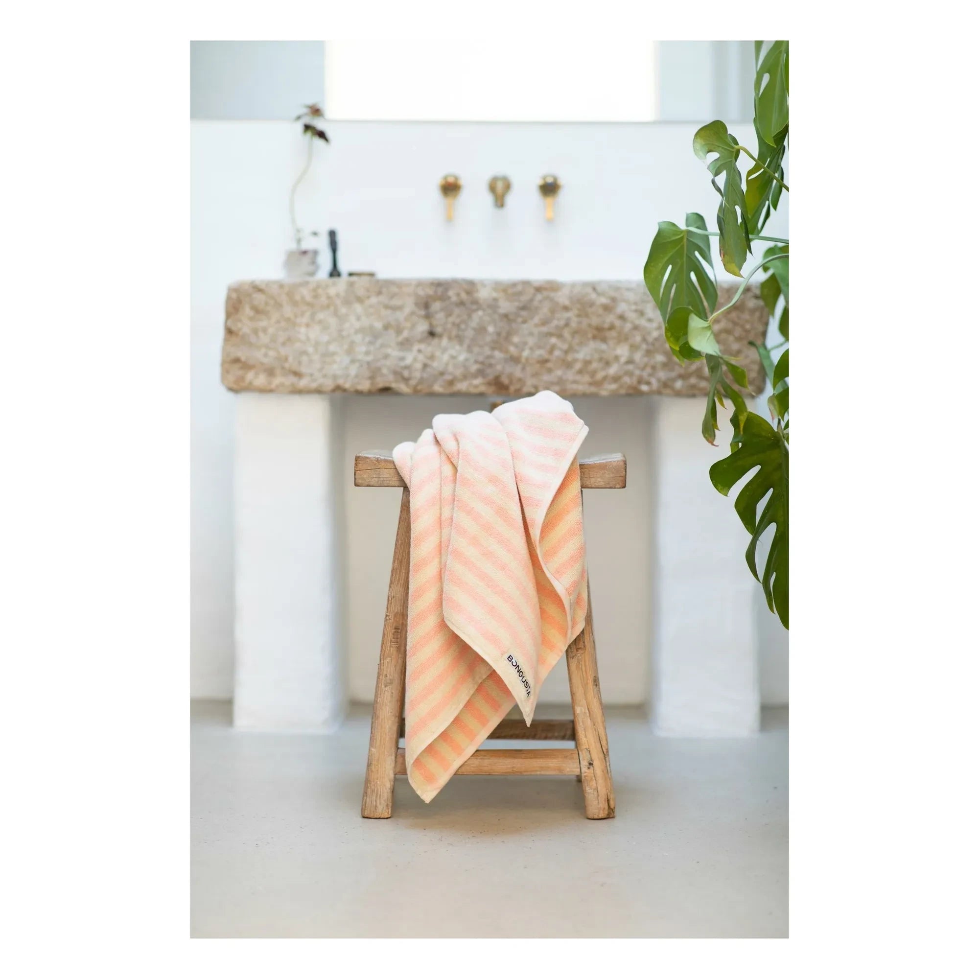 Bongusta – Weiches Badetuch | Orange