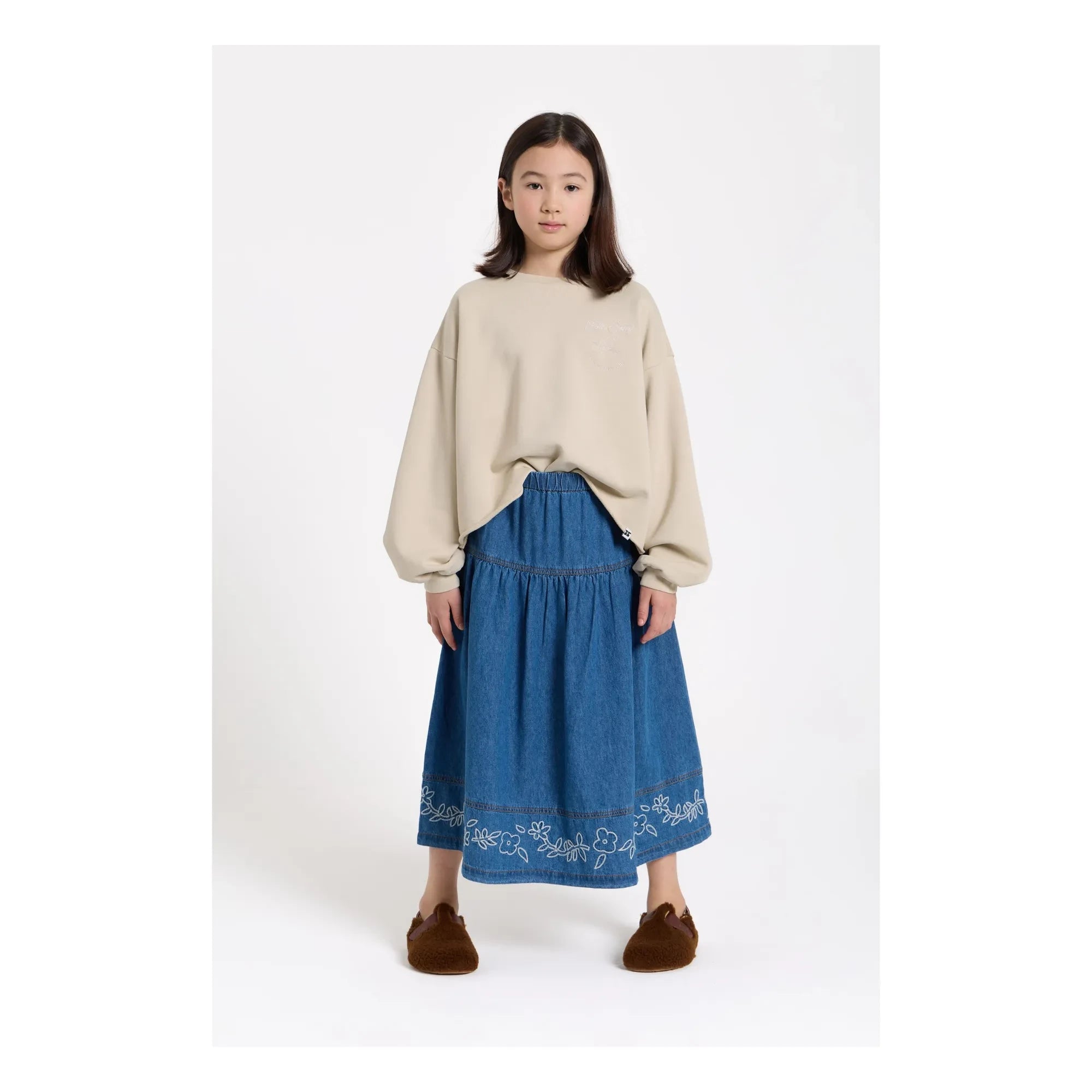 Hundred Pieces - Belmont Bio-Baumwoll-Sweatshirt | Beige