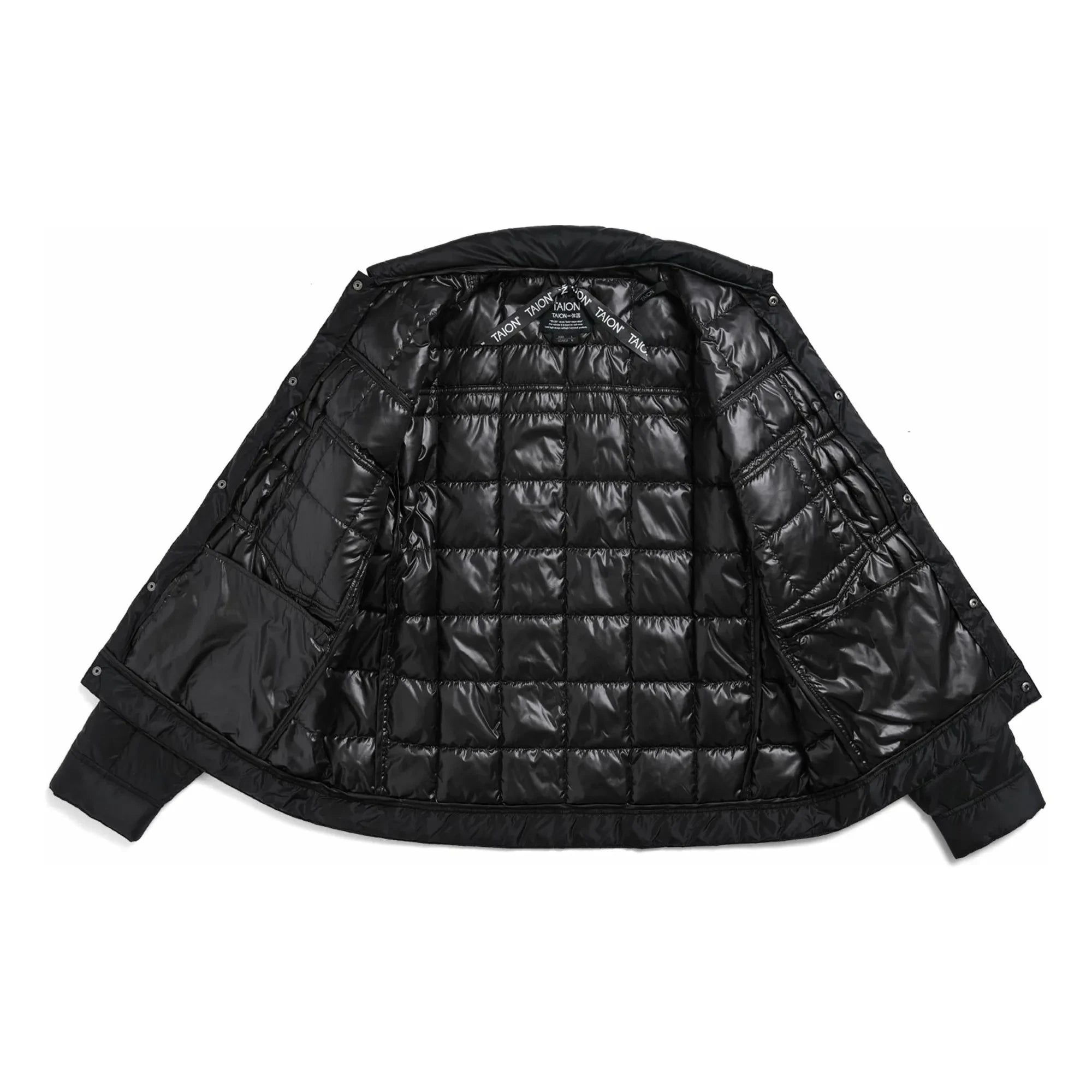 Taion - Unisex Puffer Arbeitsjacke | Schwarz