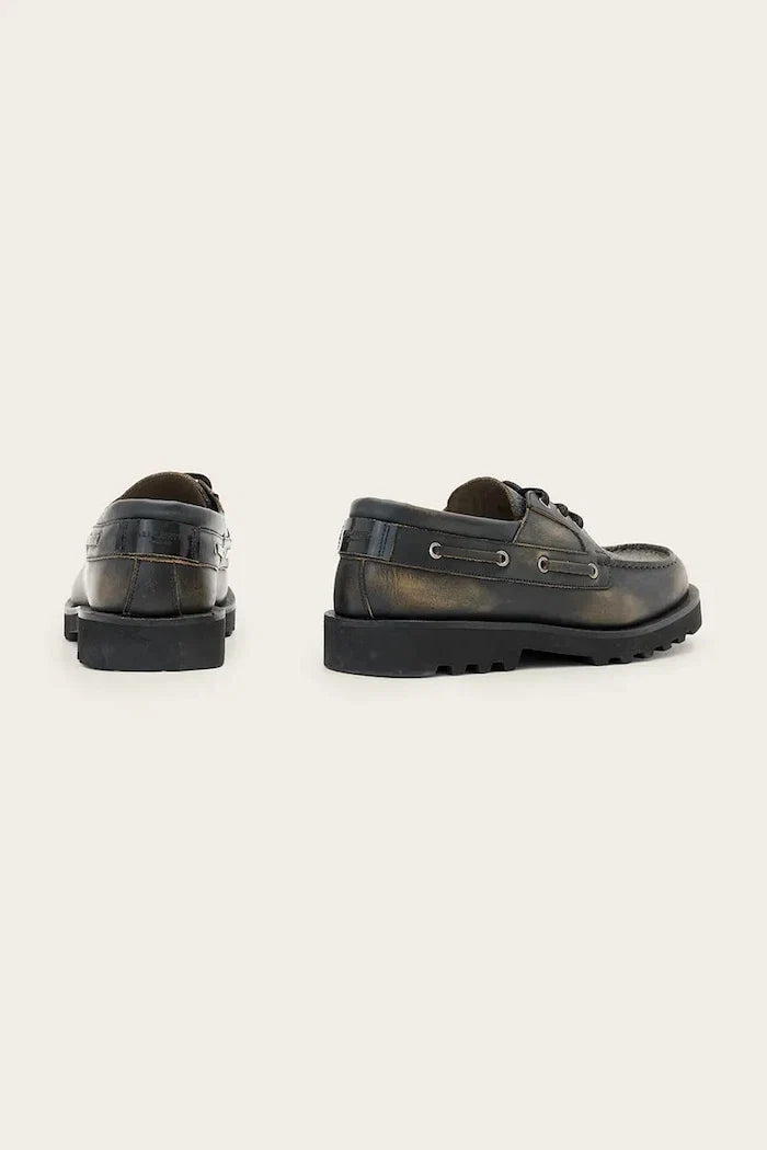 AllSaints Skiff Shoe Deri Yarım Ayakkabı