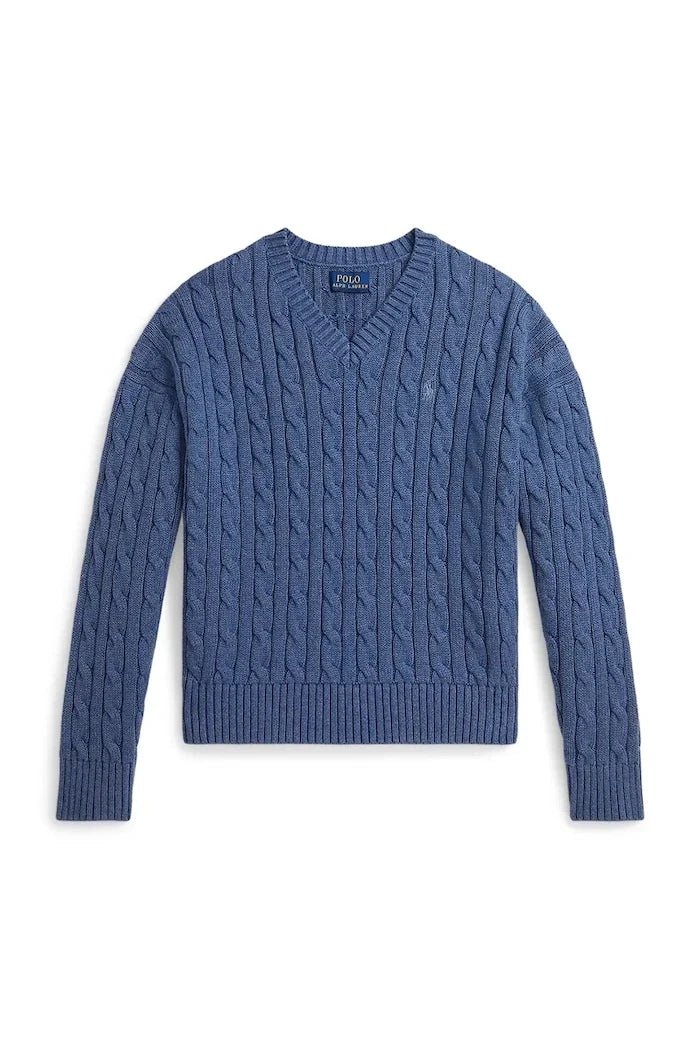 Polo Ralph Lauren Çocuk Pamuklu Kazak