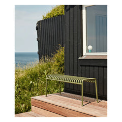 Hay - Palissade Bank von Ronan und Erwan Bouroullec | Olivgrün