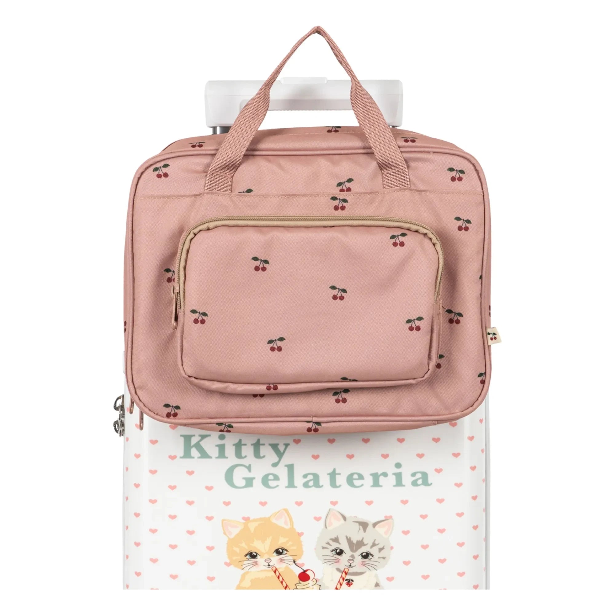 Konges Sløjd - Cherry seyahat aktivite çantası | Pembe