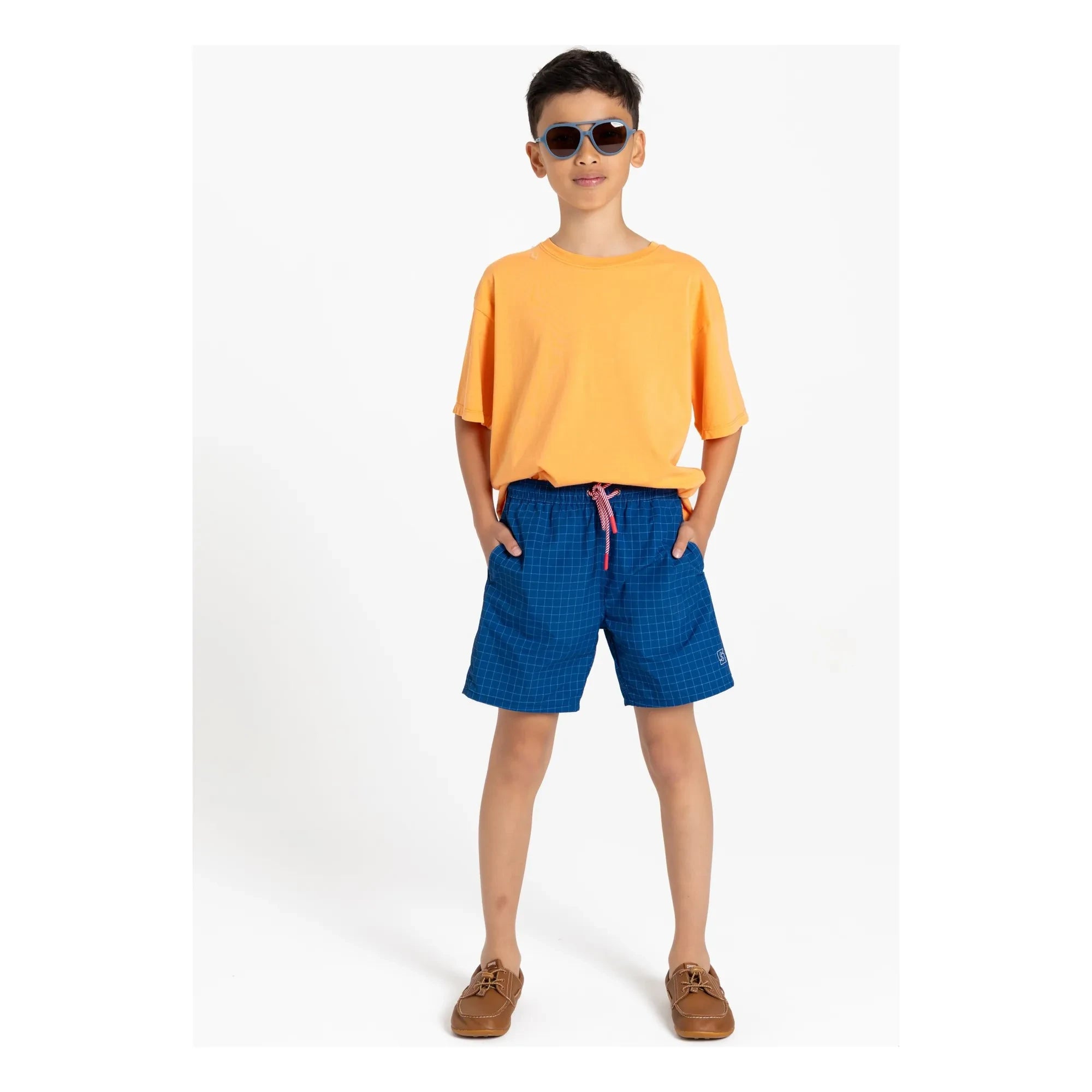 Smallable Kid - Nils T-Shirt aus Bio-Baumwolle | Orange