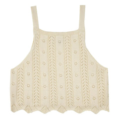 Mipounet - Nilda Häkel-Top | Ecru