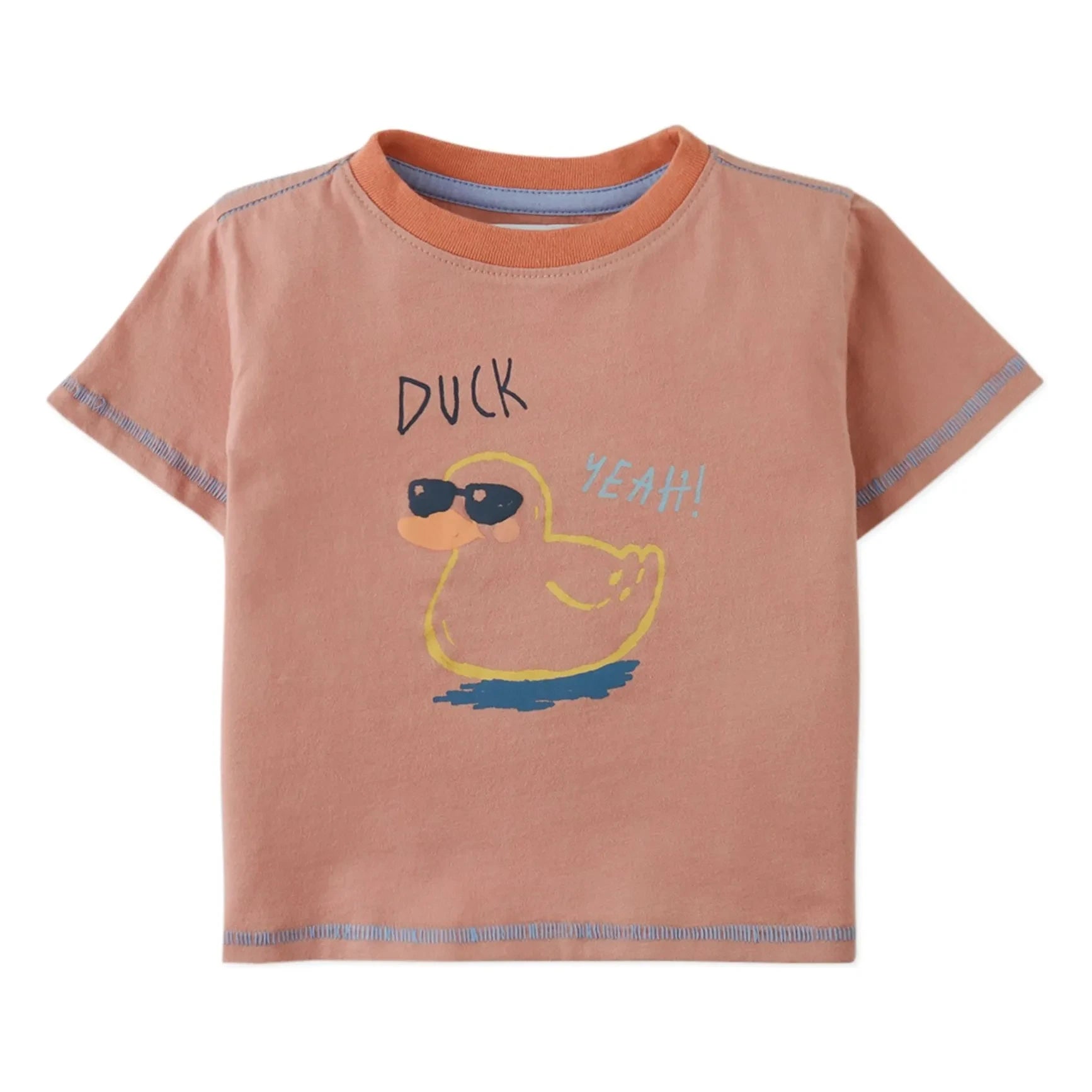 Gingersnaps - Levi Duck T-Shirt | Terrakotta