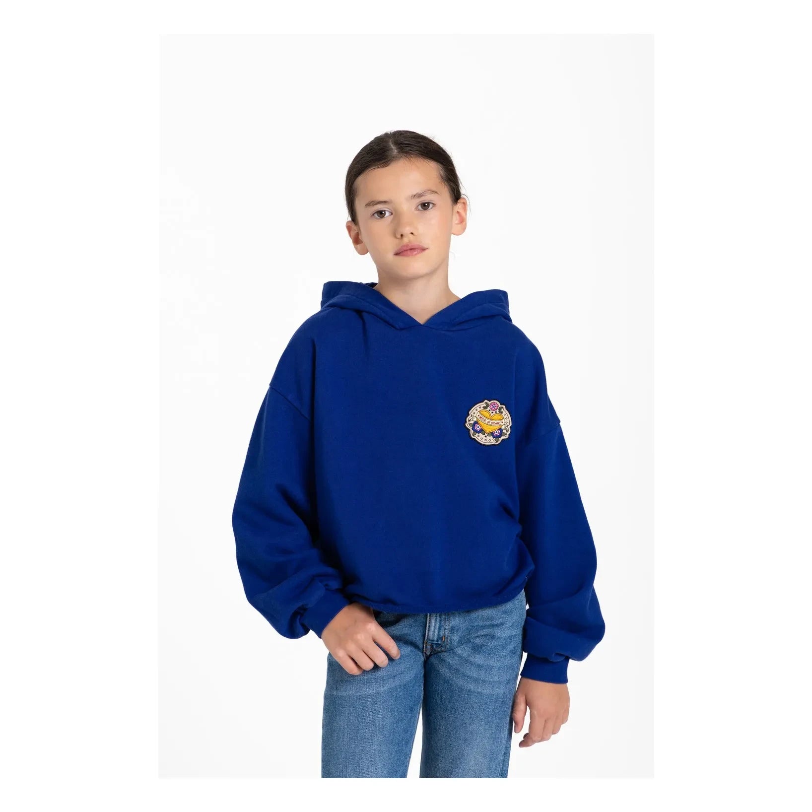 Hundred Pieces – Brandy Wild Sweatshirt aus Bio-Baumwolle | Marineblau