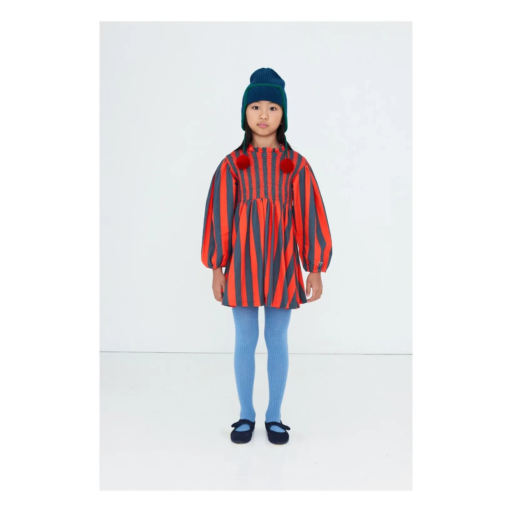 Tinycottons - Gestreiftes Kleid | Rot