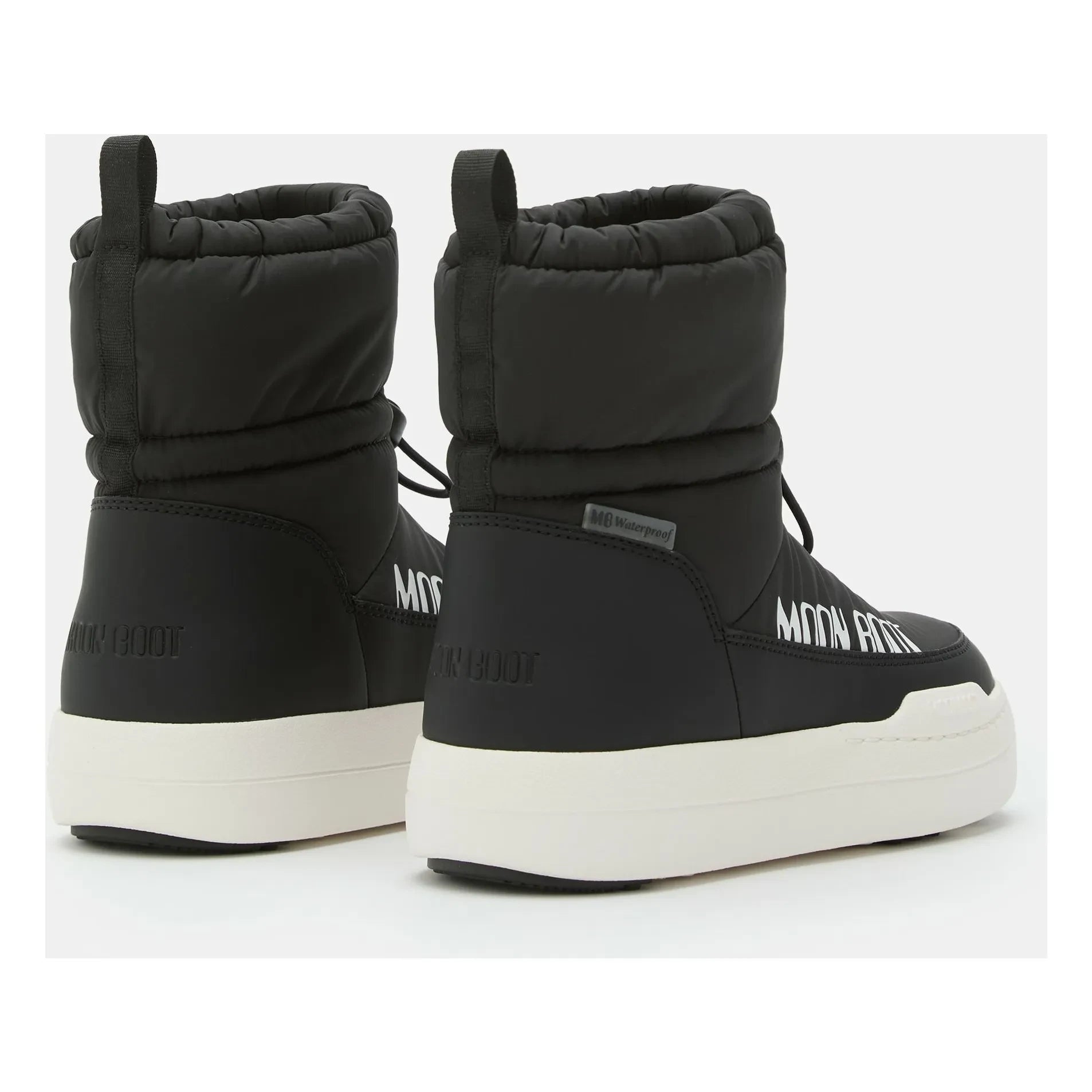 Moon Boot - Jr Park Tube Mittelhohe Wasserdichte Stiefel | Schwarz