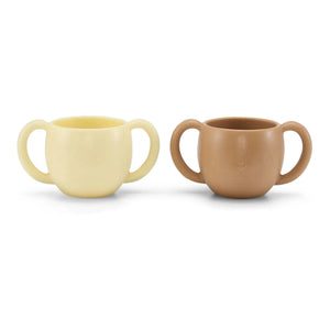 Konges Sløjd – 2 Silikon-Untersetzer | Beige