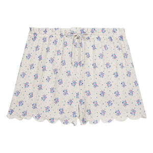 Louise Misha - Minala Pyjama aus Bio-Baumwolle | Creme